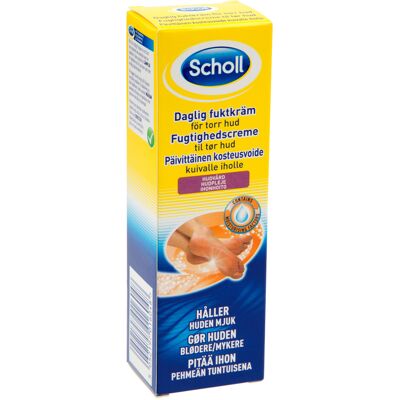 Scholl Fuktighetskrem Til Tørr Hud, 75 ml Scholl Fuktighetskrem Til Tørr Hud, 75 ml