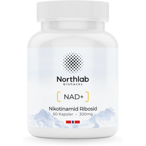 Northlab Nikotinamid Ribosid NAD+ 300mg 60 caps Northlab Nikotinamid Ribosid NAD+ 300mg 60 caps