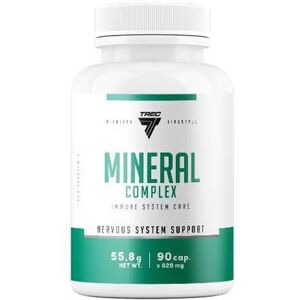 Trec Nutrition Mineralencomplex - Magnesium, Sink, Kalsium - 90 Kapsler Trec Nutrition Mineralencomplex - Magnesium, Sink, Kalsium - 90 Kapsler