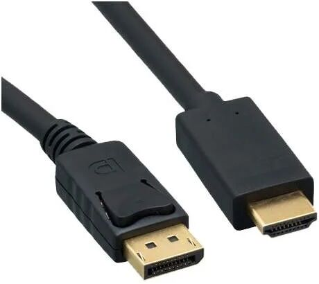 eStore DisplayPort til HDMI - Gullforgylt 1.8 m