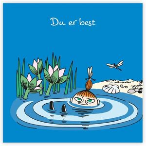 Moomin Mummi Dobbeltkort - Du Er Best - Hyttefeber.No