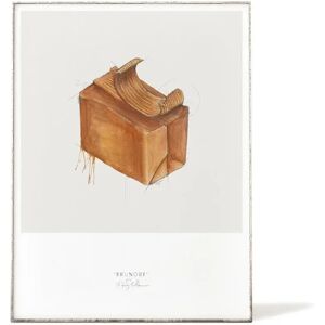 Emmeselle Kunsttrykk 30x40cm - Brunost