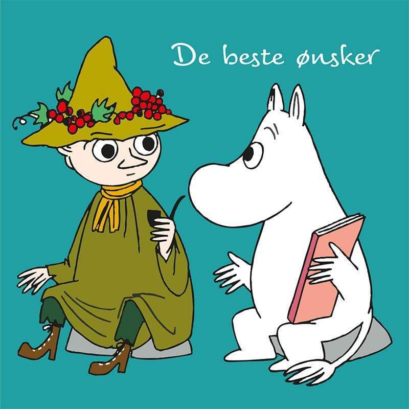 Moomin Mummikort Medium – De Beste Ønsker (Mummitrollet Og Snusmumriken)