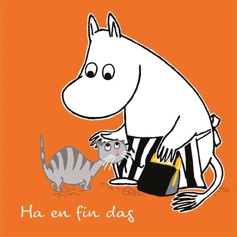 Moomin Mummikort Medium – Ha En Fin Dag (Mummimamma) - Hyttefeber.No 🇳🇴