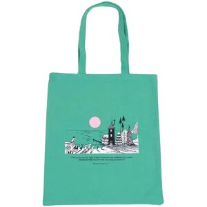 Moomin By NordicBuddies Moomin Tote Bag - Momminvillage - Green - Hyttefeber.No