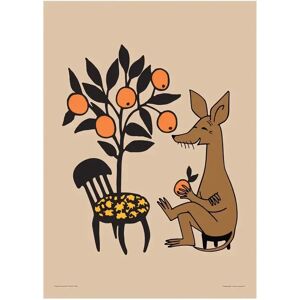 Moomin By NordicBuddies Moomin Poster - Sniff - 50x70 Cm - Hyttefeber.No