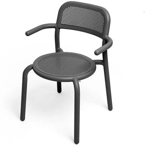 Fatboy Toní Armchair Bistro Chair With Armrests - Anthracite - Hyttefeber.No