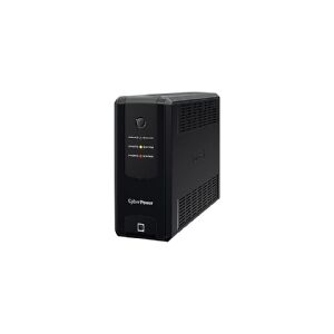 CyberPower Systems CyberPower UT Series UT1200EG - UPS - AC 230 V - 700 watt - 1200 VA - enkeltfase - USB - utgangskontakter: 4 - svart