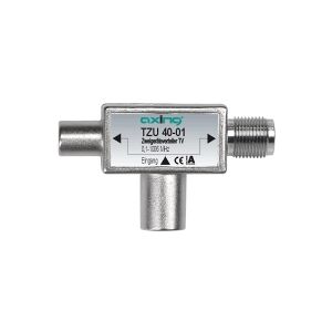 Axing TZU 40-01, Kabelspillter, 0,1 - 1006 MHz, Metallisk, Hankjønn/hunkjønn, A, F, IEC
