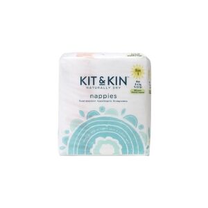 Kit and Kin Biodegradable Disposable Mini Diapers (2-6kg), Mix Patterns, 20 pcs (KAK00006)