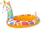 Bestway 53089, Oppblåsbart basseng, Oval, 2 år, Groovy giraffe, PVC, Flerfarget