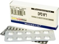 ActivPool PoolLab Refill DPD No. 1 - 50 stk. Frit Klor tabletter