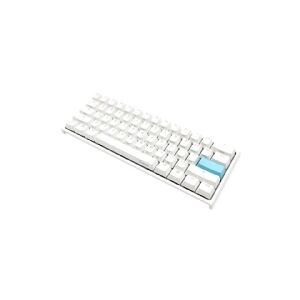 Ducky ONE 2 Mini Gaming Tastatur, MX-Blue, RGB-LED, weiß (DE)