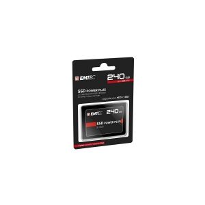 EMTEC X150 Power Plus 3D NAND - Solid State Drive - 240 GB - intern - 2.5 - SATA 6Gb/s