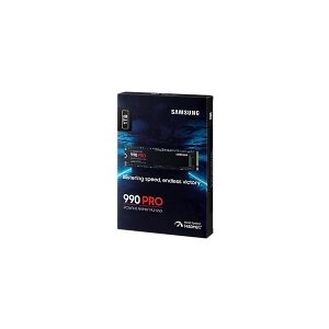 Samsung 990 PRO MZ-V9P1T0BW - SSD - kryptert - 1 TB - intern - M.2 2280 - PCIe 4.0 x4 (NVMe) - 256-bit AES - TCG Opal Encryption 2.0