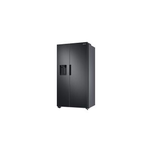 Samsung RS67A8811B1 - Kjøleskap/fryser - side-ved-side med vannautomat, isdispenser - bredde: 91.2 cm - dybde: 71.6 cm - høyde: 178 cm - 634 liter - Klasse E - svart