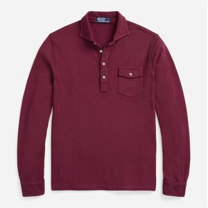 Ralph Lauren Classic Fit Mesh Polo Shirt - Classic Wine Rød XL