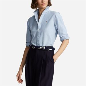 Ralph Lauren Classic Fit Oxford Shirt - Blue Blå US 8