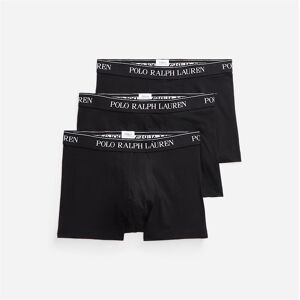 Ralph Lauren 3 Pack Stretch Cotton Trunk - Black Sort L