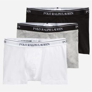 Ralph Lauren 3 Pack Boxer Trunks - Grey/white/black