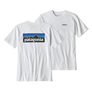 Patagonia M P-Logo Responsibili-Tee T-Shirt Hvit  female S