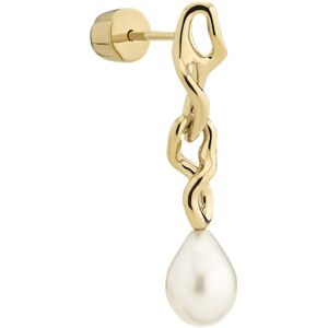 Maria Black Orion Earring Gold Øredobber Gull  female