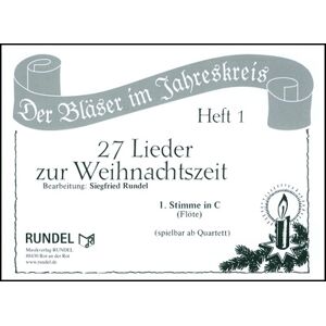 Musikverlag Rundel 27 Lieder Weihnacht 1C