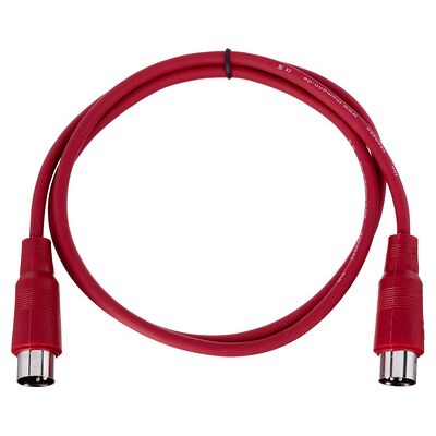 the sssnake SK366-1 MIDI-Kabel rot the sssnake SK366-1 MIDI-Kabel rot