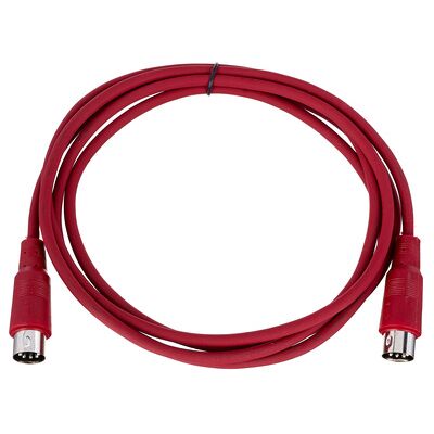 the sssnake SK366-2 MIDI-Kabel rot the sssnake SK366-2 MIDI-Kabel rot