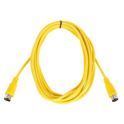 The Sssnake Sk366-5 MIDI-Kabel (gelb) The Sssnake Sk366-5 MIDI-Kabel (gelb)