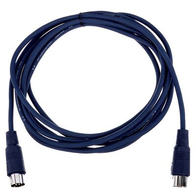 the sssnake SK366-3 MIDI Kabel blau the sssnake SK366-3 MIDI Kabel blau