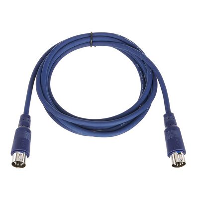 the sssnake SK366-2-BLU MIDI-Kabel blau the sssnake SK366-2-BLU MIDI-Kabel blau
