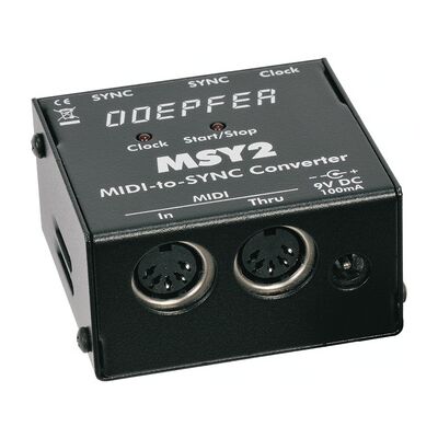 Doepfer MSY-2 MIDI-Clock/Sync-Interface Doepfer MSY-2 MIDI-Clock/Sync-Interface
