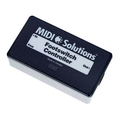 MIDI Solutions Footswitch To MIDI Controller MIDI Solutions Footswitch To MIDI Controller