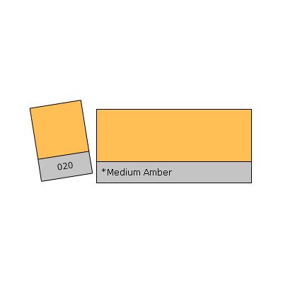 Lee Filter Roll 020 Medium Amber Lee Filter Roll 020 Medium Amber