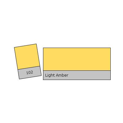Lee Filter Roll 102 Light Amber Lee Filter Roll 102 Light Amber