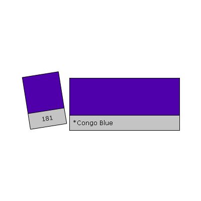 Lee Filter Roll 181 Congo Blue Lee Filter Roll 181 Congo Blue