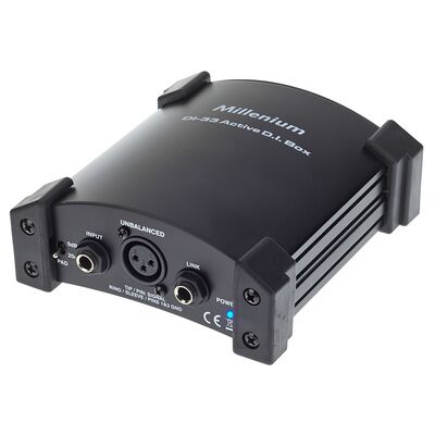 Millenium DI-33 Aktive DI-Box Millenium DI-33 Aktive DI-Box