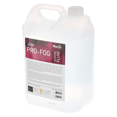 Martin Harman JEM Pro-Fog Fluid 5L - Tåkevæske Martin Harman JEM Pro-Fog Fluid 5L - Tåkevæske