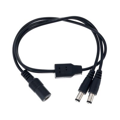 Ape Labs - DC 2-Way Splitter - Svart - DC power splitter Ape Labs - DC 2-Way Splitter - Svart - DC power splitter