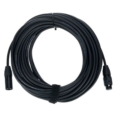 Stairville PDC3BK IP65 DMX Cable 20m 3pin Stairville PDC3BK IP65 DMX Cable 20m 3pin