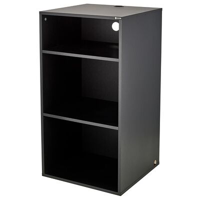 Fun Generation Vinyl Rack Three Black Fun Generation Vinyl Rack Three Black