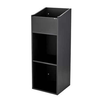 Fun Generation Vinyl Rack Three Top Black Fun Generation Vinyl Rack Three Top Black