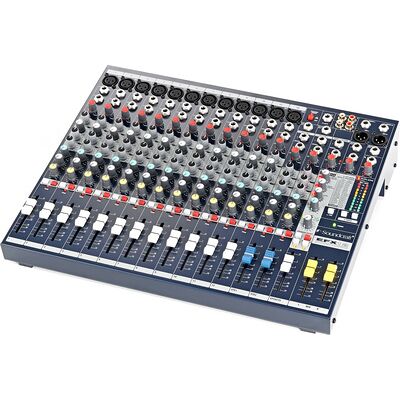 Soundcraft EFX 12 Mikser - 12 Mono Kanaler, Effekter, Rackmontering Soundcraft EFX 12 Mikser - 12 Mono Kanaler, Effekter, Rackmontering