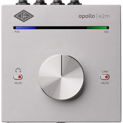 Universal Audio Apollo e2m - Nettverks Dante overvåkingssystem Universal Audio Apollo e2m - Nettverks Dante overvåkingssystem