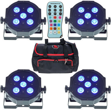 Fun Generation SePar Quad LED RGB UV Bundle