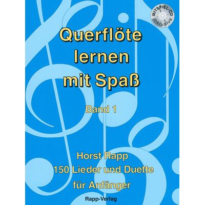 Horst Rapp Verlag Querflöte Lernen mit Spaß BD1 Horst Rapp Verlag Querflöte Lernen mit Spaß BD1