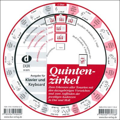 Edition Dux Quintenzirkel Edition Dux Quintenzirkel