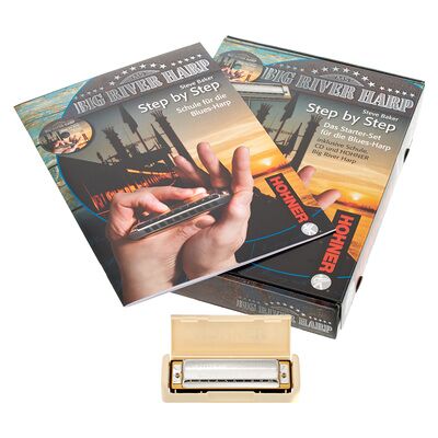 Hohner Step by Step - Big River Harp Hohner Step by Step - Big River Harp