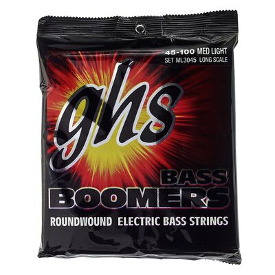GHS 3045 ML Boomers Saiten für E-Bass GHS 3045 ML Boomers Saiten für E-Bass